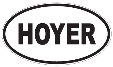 HOYER - Oval Magnet