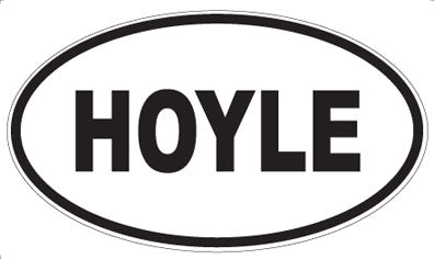 HOYLE - Oval Magnet