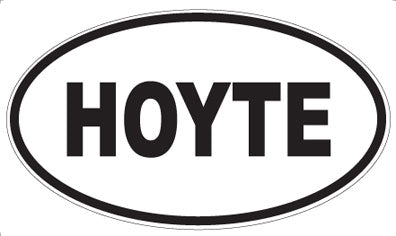 HOYTE - Oval Magnet