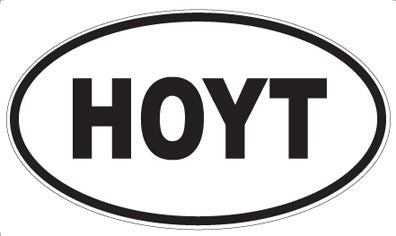 HOYT - Oval Magnet