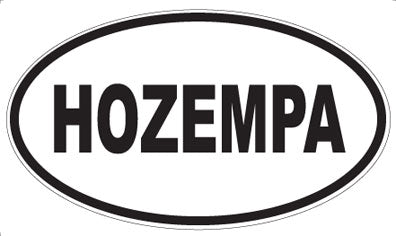 HOZEMPA - Oval Magnet