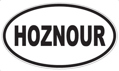 HOZNOUR - Oval Magnet