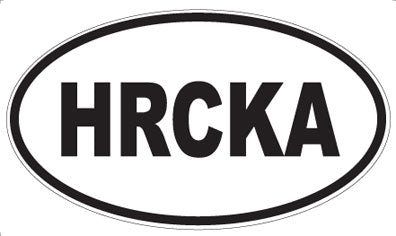 HRCKA - Oval Magnet