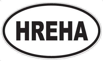 HREHA - Oval Sticker