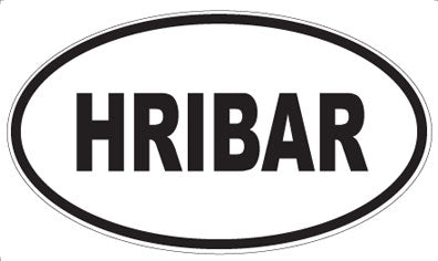 HRIBAR - Oval Magnet
