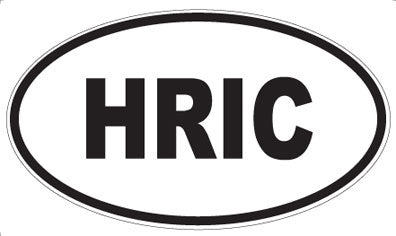 HRIC - Oval Magnet