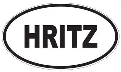 HRITZ - Oval Magnet