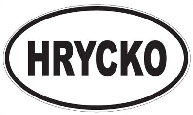 HRYCKO - Oval Magnet