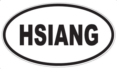 HSIANG - Oval Magnet