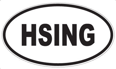 HSING - Oval Magnet