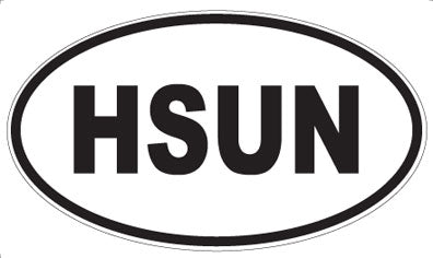 HSUN - Oval Magnet