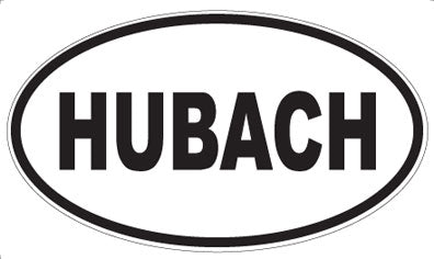 HUBACH - Oval Magnet
