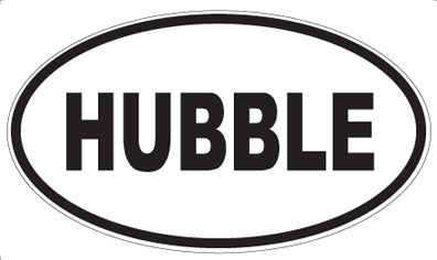 HUBBLE - Oval Magnet