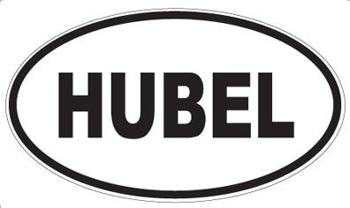 HUBEL - Oval Magnet