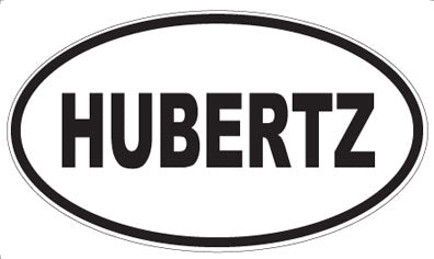 HUBERTZ - Oval Magnet