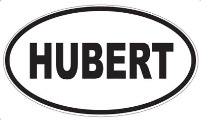 HUBERT - Oval Magnet