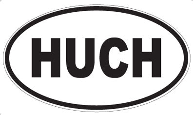 HUCH - Oval Magnet