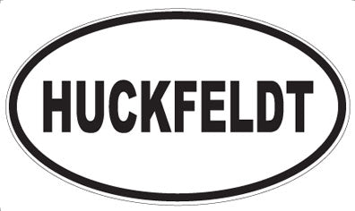 HUCKFELDT - Oval Magnet