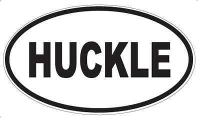 HUCKLE - Oval Magnet