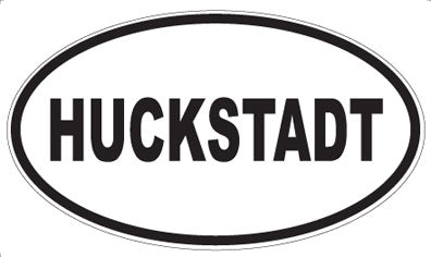 HUCKSTADT - Oval Magnet