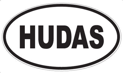 HUDAS - Oval Magnet