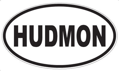 HUDMON - Oval Magnet