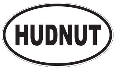 HUDNUT - Oval Magnet