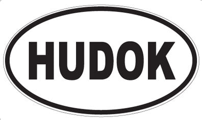 HUDOK - Oval Magnet
