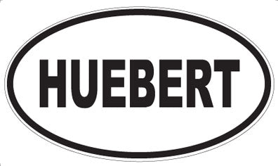 HUEBERT - Oval Magnet