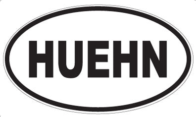 HUEHN - Oval Magnet