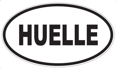 HUELLE - Oval Sticker