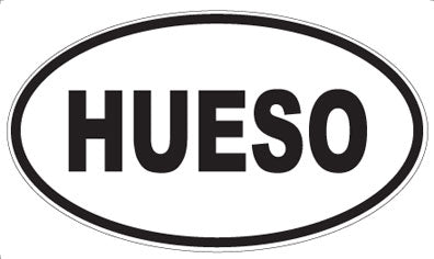 HUESO - Oval Magnet
