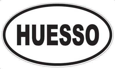 HUESSO - Oval Magnet