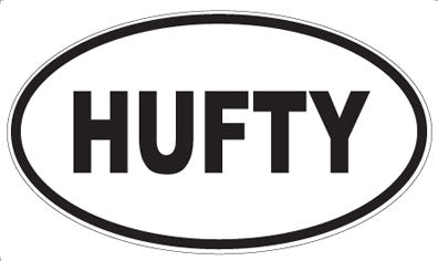 HUFTY - Oval Magnet