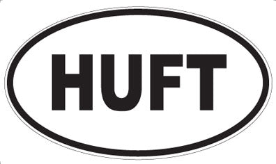 HUFT - Oval Magnet