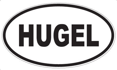 HUGEL - Oval Magnet