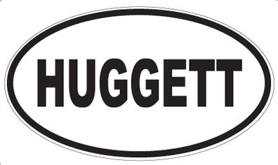 HUGGETT - Oval Magnet