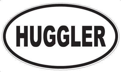 HUGGLER - Oval Magnet
