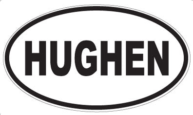 HUGHEN - Oval Magnet