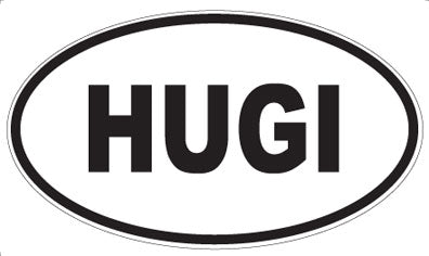 HUGI - Oval Magnet