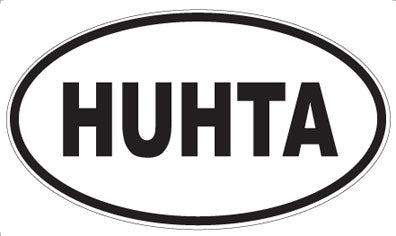 HUHTA - Oval Magnet
