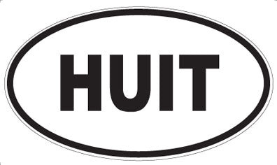 HUIT - Oval Magnet