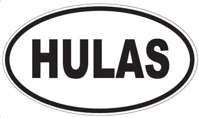 HULAS - Oval Magnet