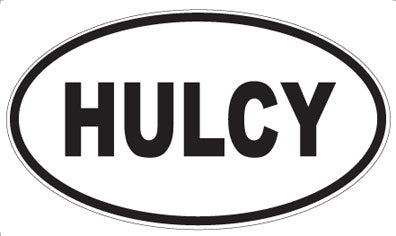 HULCY - Oval Magnet