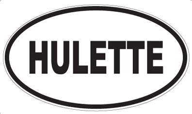 HULETTE - Oval Magnet