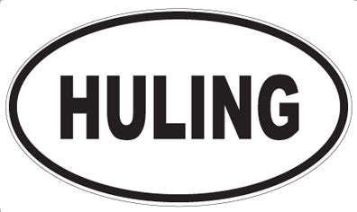 HULING - Oval Magnet