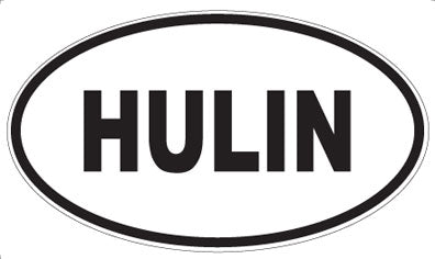 HULIN - Oval Magnet