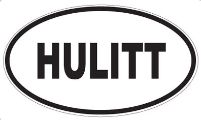 HULITT - Oval Magnet