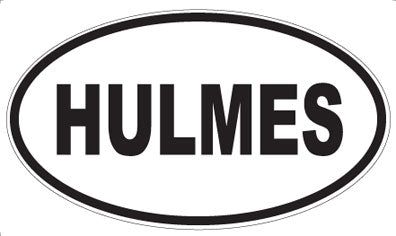 HULMES - Oval Magnet