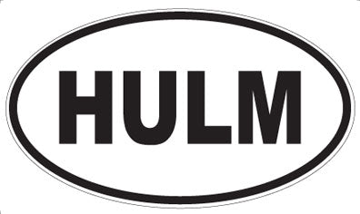 HULM - Oval Magnet